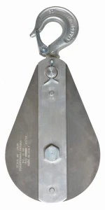 Bloc scripete din aliaj de aluminiu 100 mm WL 6 kN