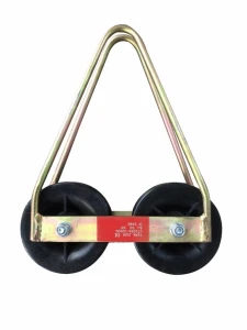 Bloc scripete dublu pentru cablu 150 mm WL 10 kN