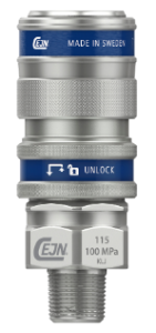 Cejn quick couplers external thread 3/8" NPT