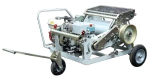 Troliu hidraulic 10 kN cu kit de drum
