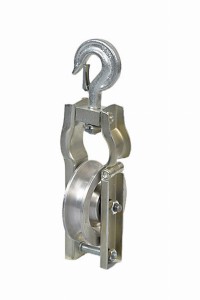 Aluminum pulley 160 mm
