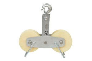 Dvigubas nailoninis volelis - tandemas 180 mm