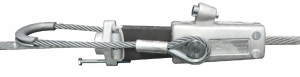 Kabelio įtempimo laikiklis 9,0-24,5 mm BL 130 kN
