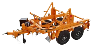 Remorcă pentru cablu 10.000 kg - 80 km/h