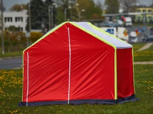 Palapinė ant rėmo su K160/4 lakštu – 2m x 2m x 1,2/1,8m