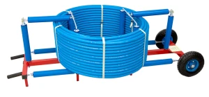 Universalus ritininis dekoileris HDPE, PE, PERT, PEX vamzdžiams.