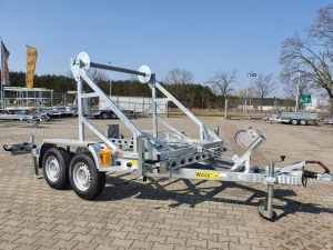 Remorcă pentru tambur de cablu 2850 kg