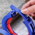Cable tray guiding rollers