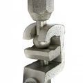 Earthing clamp for ball-type points