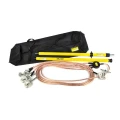 Universal earthing and short-circuiting set 36 kV for overhead lines, 8kA/1s