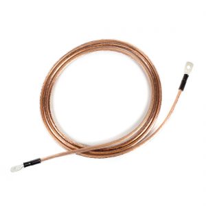 Single-phase earthing and short-circuiting cable 70 mm²; 9 m; cable lugs 70/10 (M10 bolt) and 70/12 (M12 bolt); short-circuit rating 15 kA/1s, transparent heat-shrink sleeves